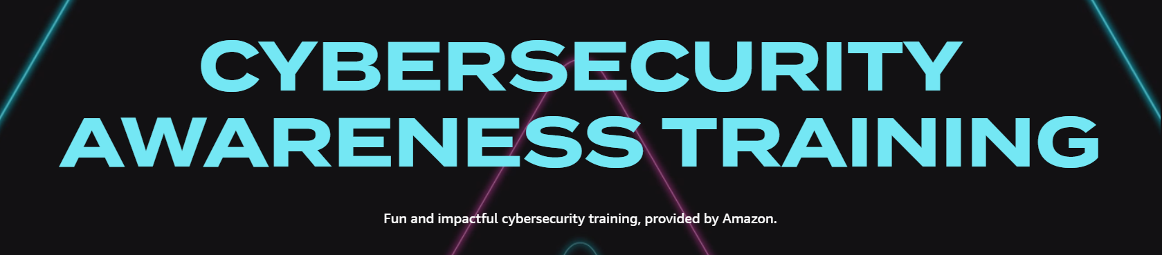 Cybersecurity Awareness Training by Amazon